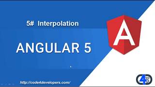 Angular 5 Tutorial 5#. Interpolation