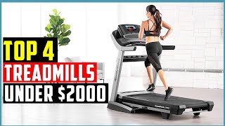 ✅Best Treadmills Under $2000-Best Treadmills Under $2000 - Top 4 Best Budget Treadmills in 2022