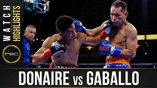 Donaire vs Gaballo HIGHLIGHTS: December 11, 2021 | PBC on SHOWTIME