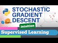 #46: Scikit-learn 43:Supervised Learning 21: Intuition Stochastic Gradient Descent