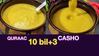 10BilOOD+3SANO Quraac iyo casho koriimada ilmaha kor uqaadayo  usamee