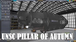 MASSIVE 100% STOCK UNSC Pillar of Autumn Speedbuild - KSP