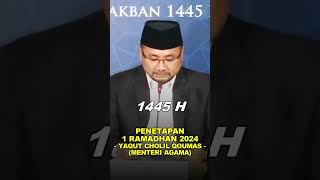 1 ramadhan 2024 jatuh pada tanggal