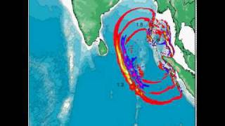 Indian Ocean/Sumatra Tsunami Animation (2004.12.26)