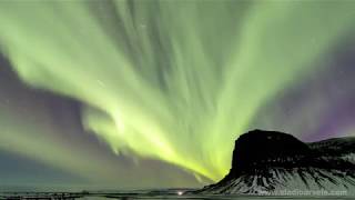 Enchanting Northern Lights in 4K // Aurora Borealis Iceland