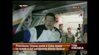 Chávez viajó a La Habana