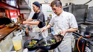 He is a speedster! A Japanese chef who serves Chinese food in 2 minutes.