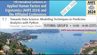 Towards Data Science: Modelling Techniques in Predictive Analytics with Python : a Tutorial