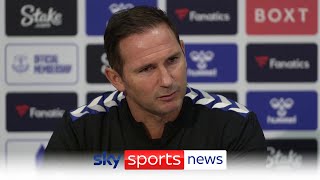 'We'll be looking to improve the squad' - Frank Lampard on Everton's January transfer plans