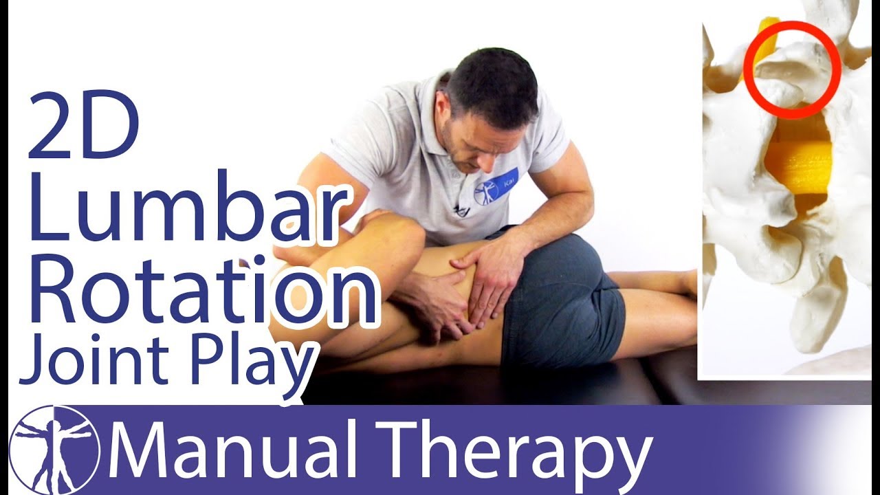 Lumbar Spine Extension-Rotation Intervertebral Joint Play | 2D Gap ...