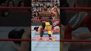 Cody Rhodes Hits #pushpa by Steel Chair #codyrhodes #bikini #wwe2k24malevsfemale #wwe2k24gameplay