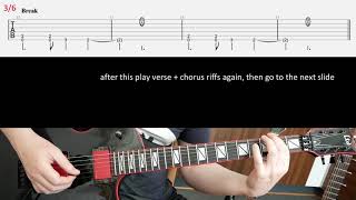 Slayer Piano Wire rhythm guitar lesson