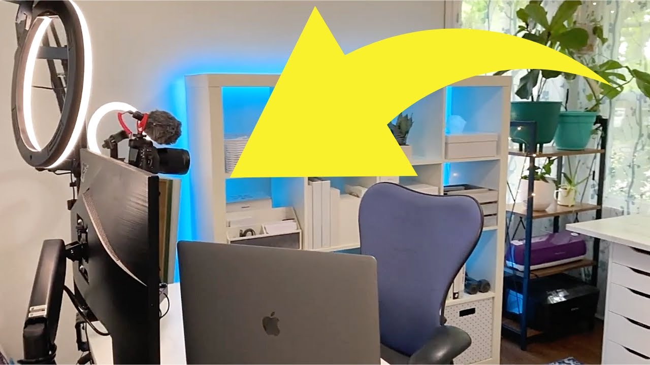 Everything On Rolling Desk Youtube Filming Setup Youtube