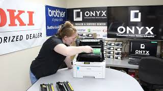 Brother HL 3075cw | Onyx Imaging | Tulsa Printer Repair | How to Replace Waste Toner Unit