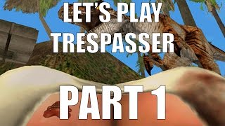 Let's Play Jurassic Park Trespasser Level 1 - The Beach