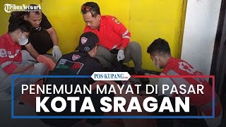 BREAKING NEWS: Geger Penemuan Mayat di Emperan Toko di Pasar Kota Sragen, Ada Tato Naga