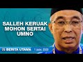 Berita TMI | Salleh Keruak mohon sertai semula Umno, mengaku silap keluar parti