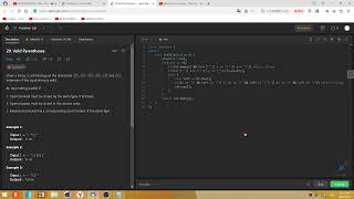 C++ leetcode 20. Valid Parentheses