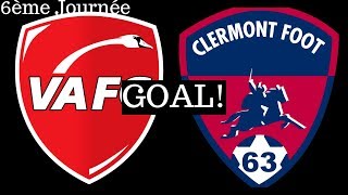 Valenciennes - Clermont Foot 63 [1-0] (Goal 71') by Teddy Chevalier