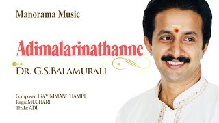 Adimalarinathanne | Mughari | Dr. G S Balamurali