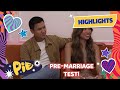 KiaNo, sumabak sa isang pre-marriage test! Gusto nga ba nilang magka-anak?! | PIE Channel