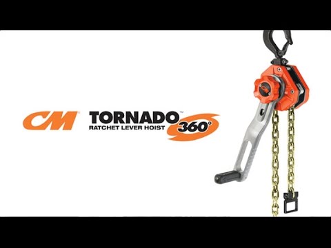 Cm Tornado Ratchet Lever Hoist 360
