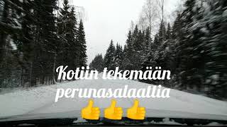 Töistä pois ja perunasalaatin tekoon