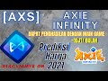 CRYPTO INI NAIK 1000% DALAM 1 BULAN!! ANALISA DAN PREDIKSI HARGA AXIE INFINITY (AXS) 2021 !!