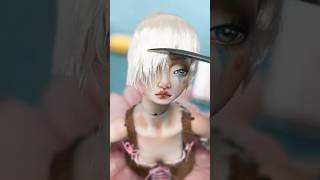 Wig making Porcelain BJD Doll @fhdolls