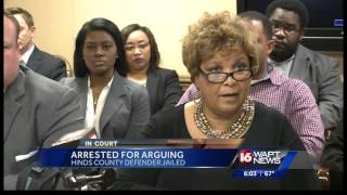 Public defender arrested for talking too much