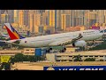 SUNSET | Philippine Airlines Airbus A330-300 Landing - Manila Airport