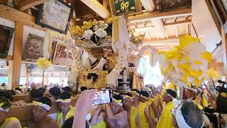 令和５年度　英賀神社　本宮(10月18日) 附城　拝殿