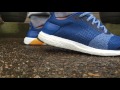 cage removal uncaged blue adidas ultra boost st w on feet