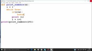 Python tutorial in Hindi 23 Infinite loop , break , continue statement , password program