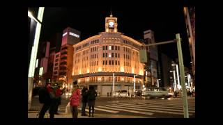 銀座4丁目交差点2011-1224 Time Lapse(微速度撮影動画)