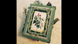 Sold - Handmade Nature Junk journal - Hedgewitch Grimoire
