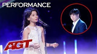 Emanne Beasha | America's Got Talent 2019 | Con Te Partiro with Lang Lang