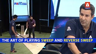 #MisbahulHaq demonstrates The Art of playing sweep and reverse sweep to perfection #thepavilion