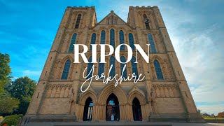 RIPON | exploring a beautiful Yorkshire cathedral city on a bright sunny day