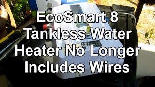 Hardwire Installation of EcoSmart 8 with no Pigtail