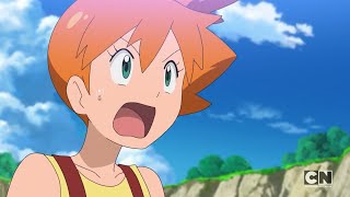 Ash VS Misty ENG DUB | Misty Beat Ash !