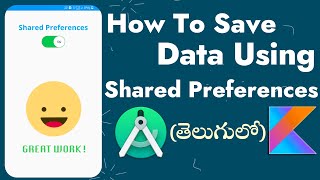 How to Save data using Shared Preferences in android studio |#19 Sharedpreferences in android Kotlin