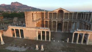 Drone Flight over Sardis: The Mounds, Bath-Gymnasium Complex, and Lower City