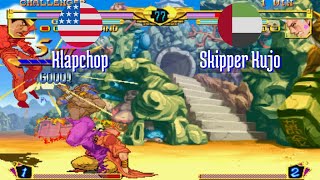 FT3 @jojobanr1: Klapchop (US) vs Skipper Kujo (AE) [JoJo HFTF jojoban Fightcade] Feb 23