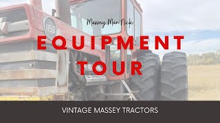 Classic Massey Ferguson Tractors - Equipment Tour & Stories