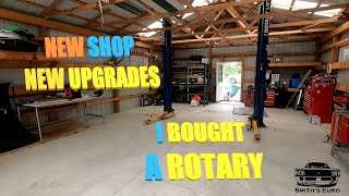 Rotary lift install with 10ft low ceilings