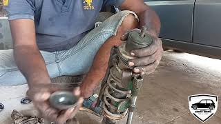 Maruti 800 front suspension overhauling(98)