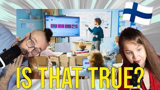 3rd WORLD PEOPLE REACT: SCHOOLS IN FINLAND | FINLAND REACTION