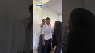 College Girls Kiss prank boys 🤣 Ofter That boy reaction fun #kss #prank #students #kerala