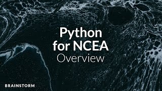 Python for NCEA | Overview
